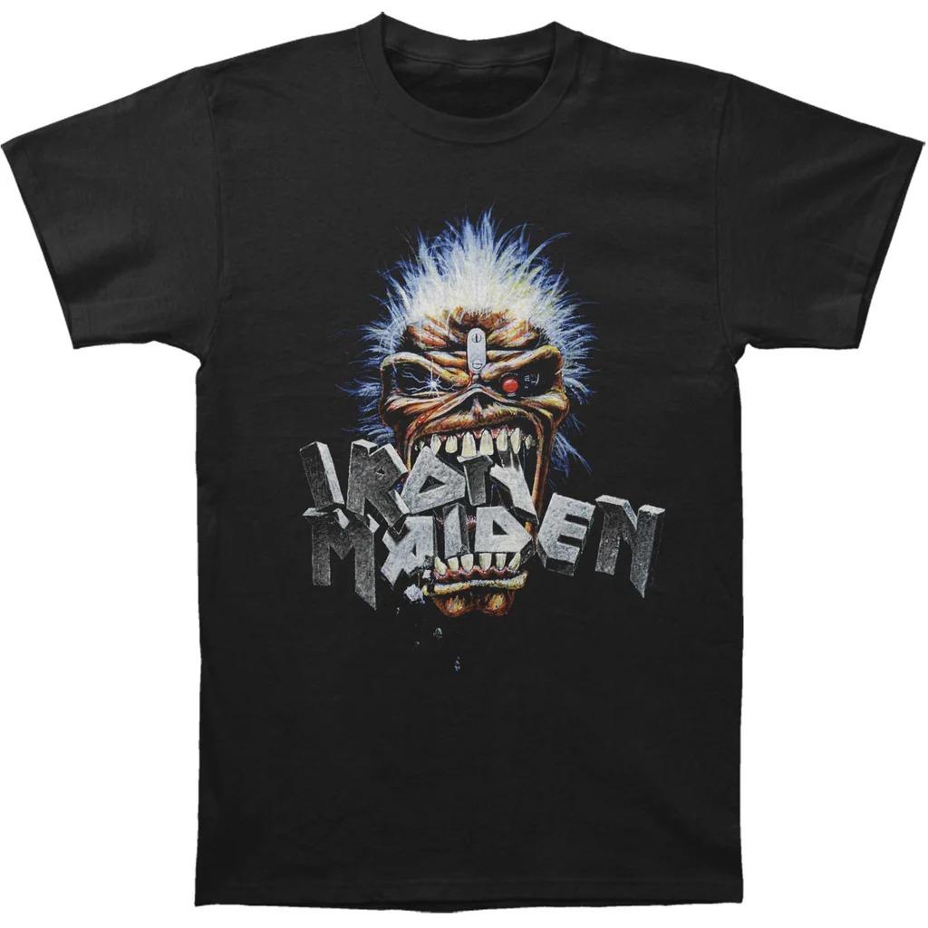 Футболка Iron Maiden Eddie Crunch Размеры S-4XL Высококачественная Роскошная Для Мужчин и Женщин Топ Y2k
