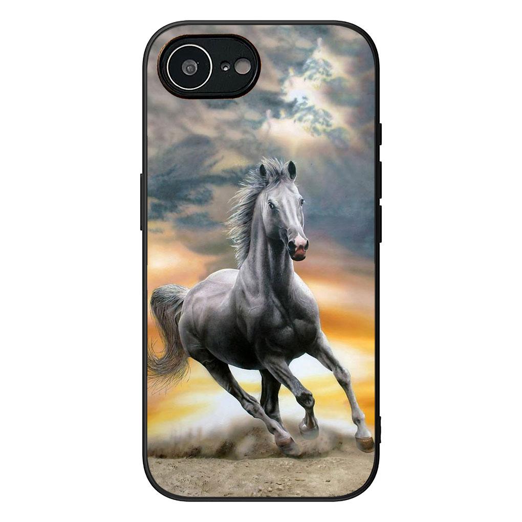 Soft Cover for Huawei P30 P20 Mate 10 20 Lite Pro Y8S Y9A Y9 Prime P Smart 2019 Coque Phone Case Running Wild Free Horse