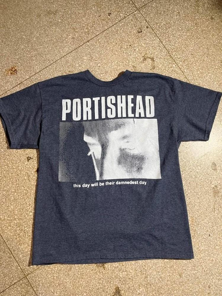 Футболка Portishead, Футболка Portishead Унисекс S-5XL Подарок для фанатов Унисекс Футболка