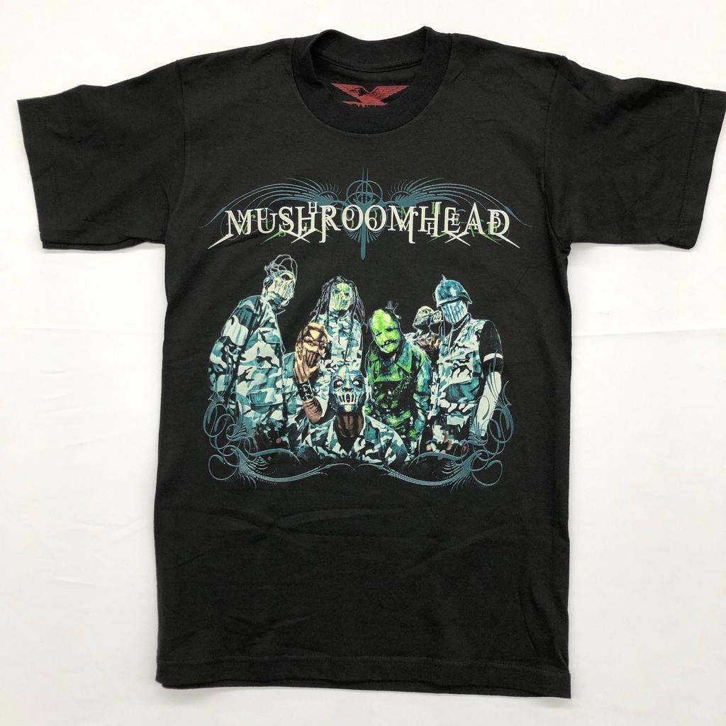 Hot Mushroomhead Rock Band Cotton Black S-5XL Shirt SN232