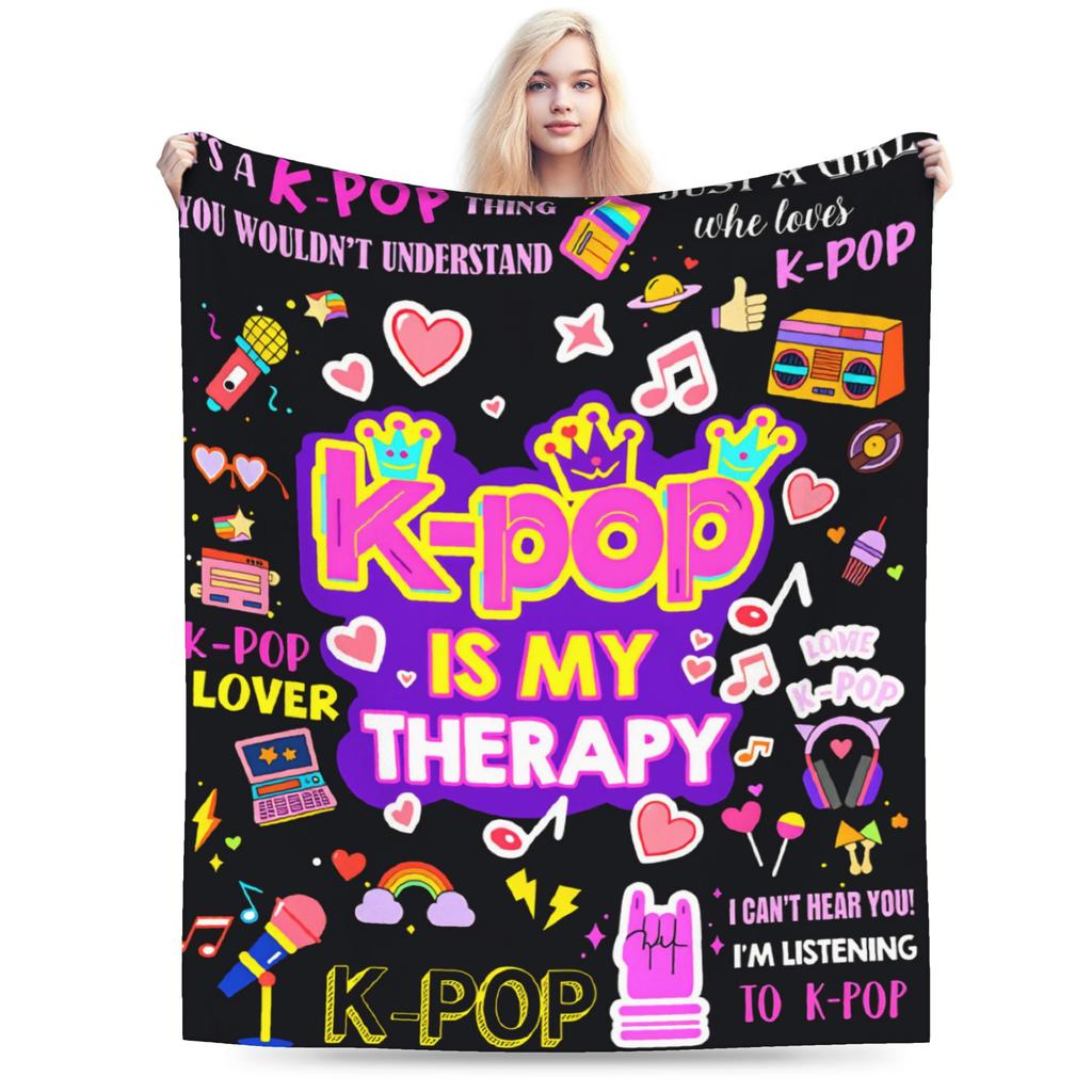 Корейская дорама K-Pop Корейское одеяло Качественное Супер теплое Плед Зима Ребенок Домашний Декор Забавное Покрывало