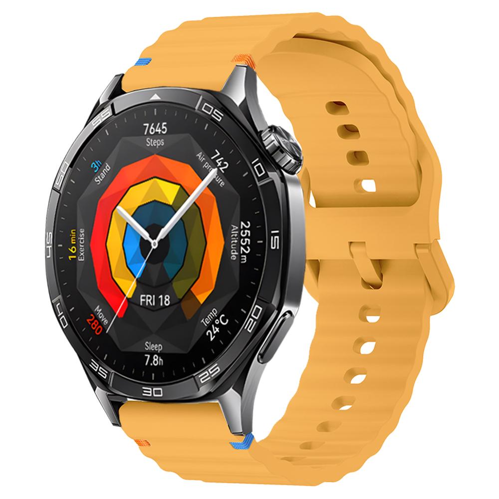 22mm 20mm Stylish Silicone Strap For HUAWEI WATCH GT 5 4 3 2 SE 46mm 42mm/Runner Sport Band For HUAWEI WATCH 4 3 Pro Bracelet