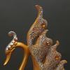 Couple Swan Ornament Resin Art Animal Figurines Modern Light Luxury Home Decor Living Room TV Cabinet Desktop Wedding Decoration