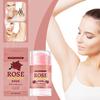 Body Care Stick Rose Scent Natural Body Underarm Sweat Reduce Odor Portable Stick Fresh And Attractive Gentle Ingredients.