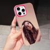 Hailee Steinfeld Jelly Double layer Rose Red Mobile Phone Case for iPhone 17 16 15 14 13 12 11 Air Pro Max Plus Protective