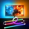 Smart Computer Monitor Sync Ambient USB LED Light Strip RGBIC PC Display Screen Backlight Gaming Decor Support Window/OS System