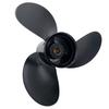 Boat Propeller 8 1/2x9 1/2 Fit for Mercury Outboard 9.8HP 3 Blades Aluminum 12 Tooth 8.5x9.5