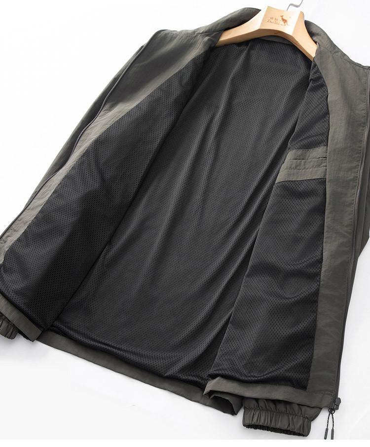 Men's Single-Layer Windbreaker Jacket