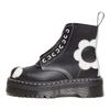 Доктор. Martens Кожа Мода Универсальные Полусапоги Женские ботинки Черные 31457009