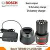 Литиевая батарея и зарядное устройство Bosch 12 В для электроинструментов GSR/GDR 10,8 В 1080-2-LI