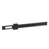 Metric Inch Scale Woodworking Marking Ruler Aluminum Alloy Adjustable Slide Ruler  For Workshop