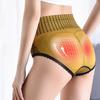 Женские трусы с высокой талией, обтягивающие, дышащие, с принтом, эластичные, с контролем живота, антисептические
