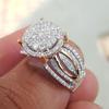 Fabulous Wedding Ring Shiny Sturdy Non-Fading