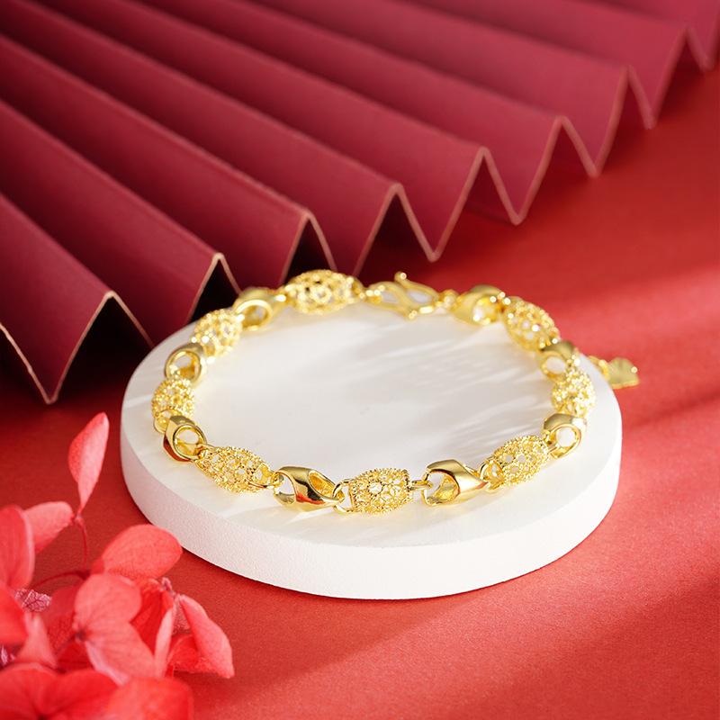 Retro Ethnic Style Exquisite Bracelet for Women, Temperament, Wealth and Versatile Bracelet