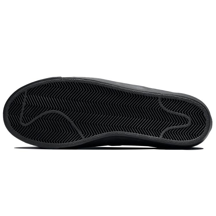 Nike Zoom Blazer Low Pro GT SB Triple Черные кроссовки унисекс антрацитовый DC7695-003