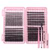 Diy Single Cluster Of Hair 640 Clusters Large Capacity Family Photo Eyelashes Book Single Cluster Mixed False Eyelashes
