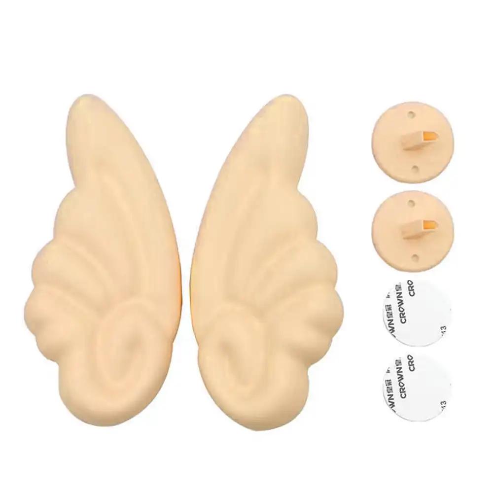 1 пара мотоциклетных шлемов, украшения, угловые крылья, наклейки, украшения для шлема, аксессуары для мотоциклетных велосипедных головных уборов