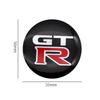 Колпаки ступиц 4x56 мм с логотипом GTR для Juke Note Leaf Qashqai Tiida X-trail Teana Altima, автомобильные аксессуары, наклейка на центр колеса
