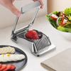 Японская яйцерезка из алюминиевого сплава, многофункциональная, стальная проволока 304, мини-ручная яйцерезка, ломтерезка для ветчины и клубники, кухонные принадлежности