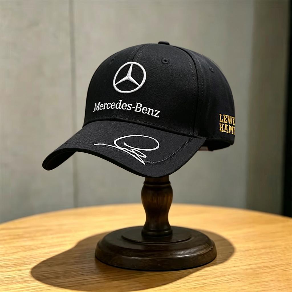 WUL5 1pcs Baseball Cap Men Women Outdoor Sports Sun Visor Valve Cap Hat For Mercedes Benz W211 W203 W204 W210 W124 AMG W202 W212