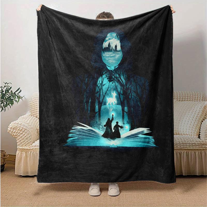 Harry Potter: The Enchanted Forest Adventure T-ShirtPrint Blanket, Soft Blanket For Sofa Office Bed And Travelling Daughter Birthday Gift es
