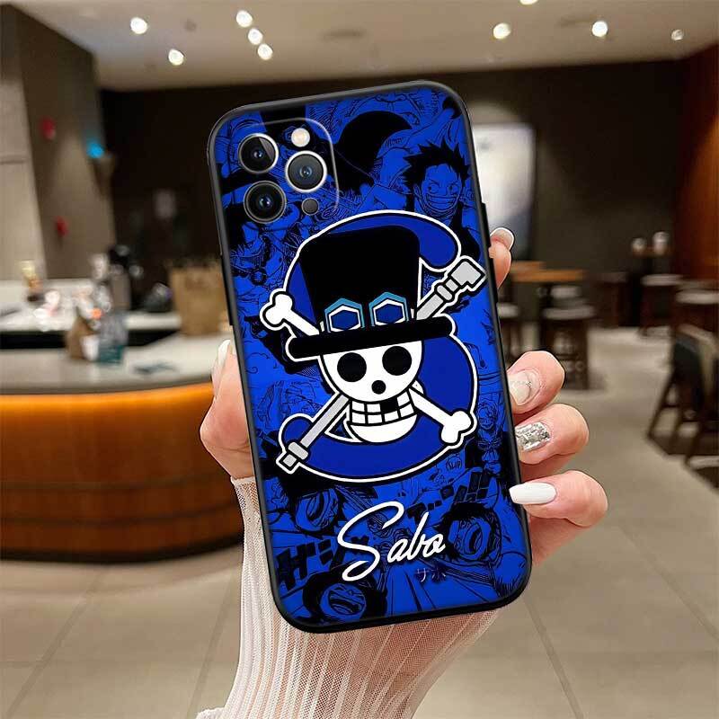 One Piece LOGO Phone Case for Samsung S20 S21 S21S S22 S23 S24 FE Ultra Plus Lite F06 F16 M06 M16 M56 A07 A17 A36 A37 A55 A57