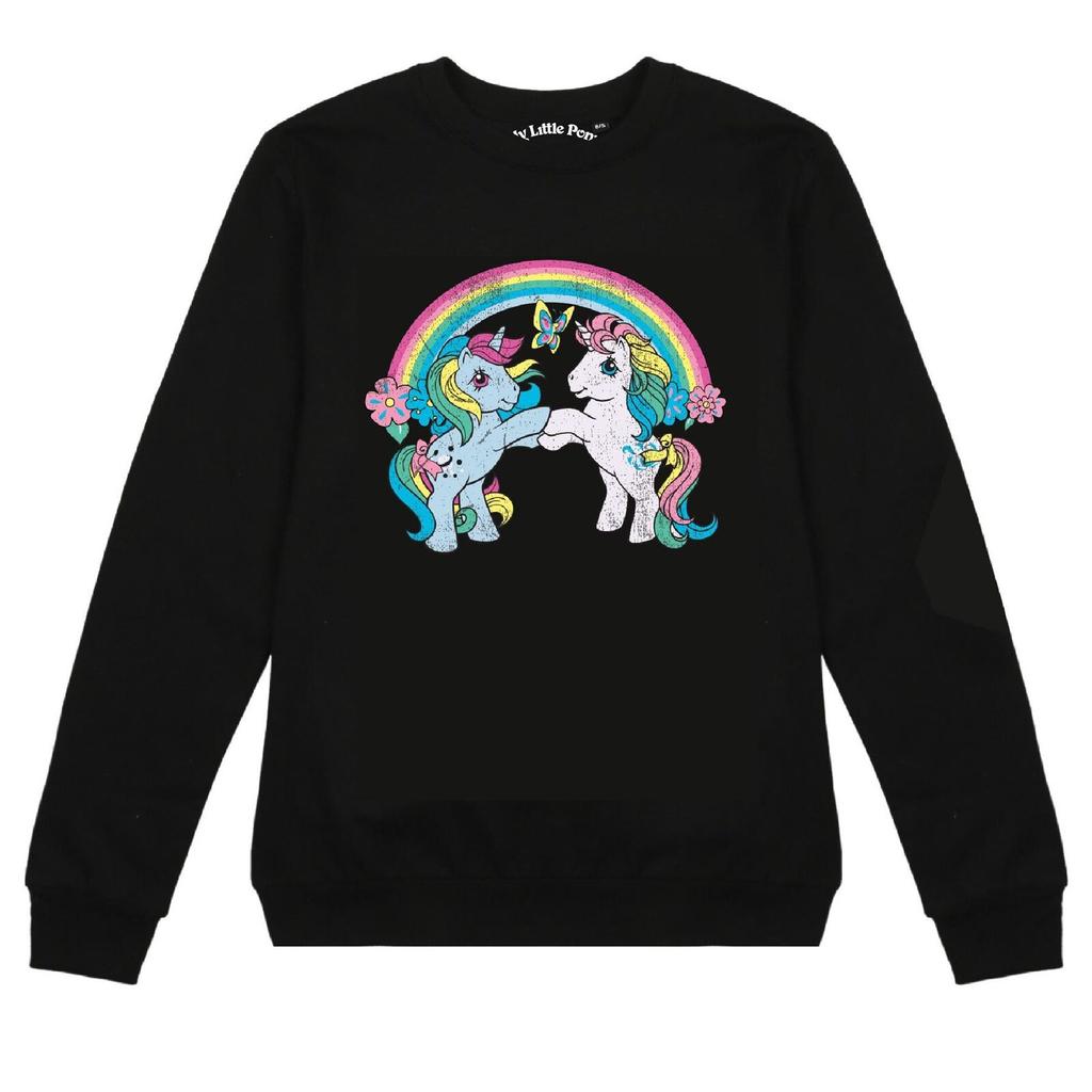 my little pony Женская/женская толстовка с бабочкой