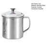 Stainless Steel Cup with Lid Camping Coffee Mug Insulated Tea Cup for Travel Shatterproof Metal Juice Mug