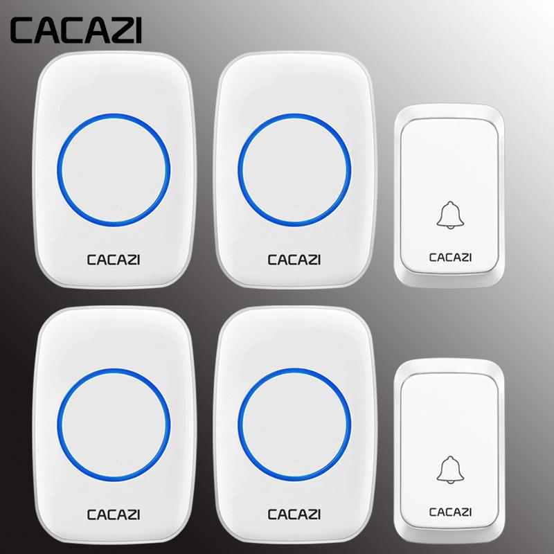 Wireless Waterproof Doorbell with Long Range, 58 Melodies, 4 Volume Levels, and Memory Function
