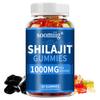 Soomiig Shilajit Gummies, 1000mg, Fulvic Acid, Raspberry & Watermelon, 60 Gummies
