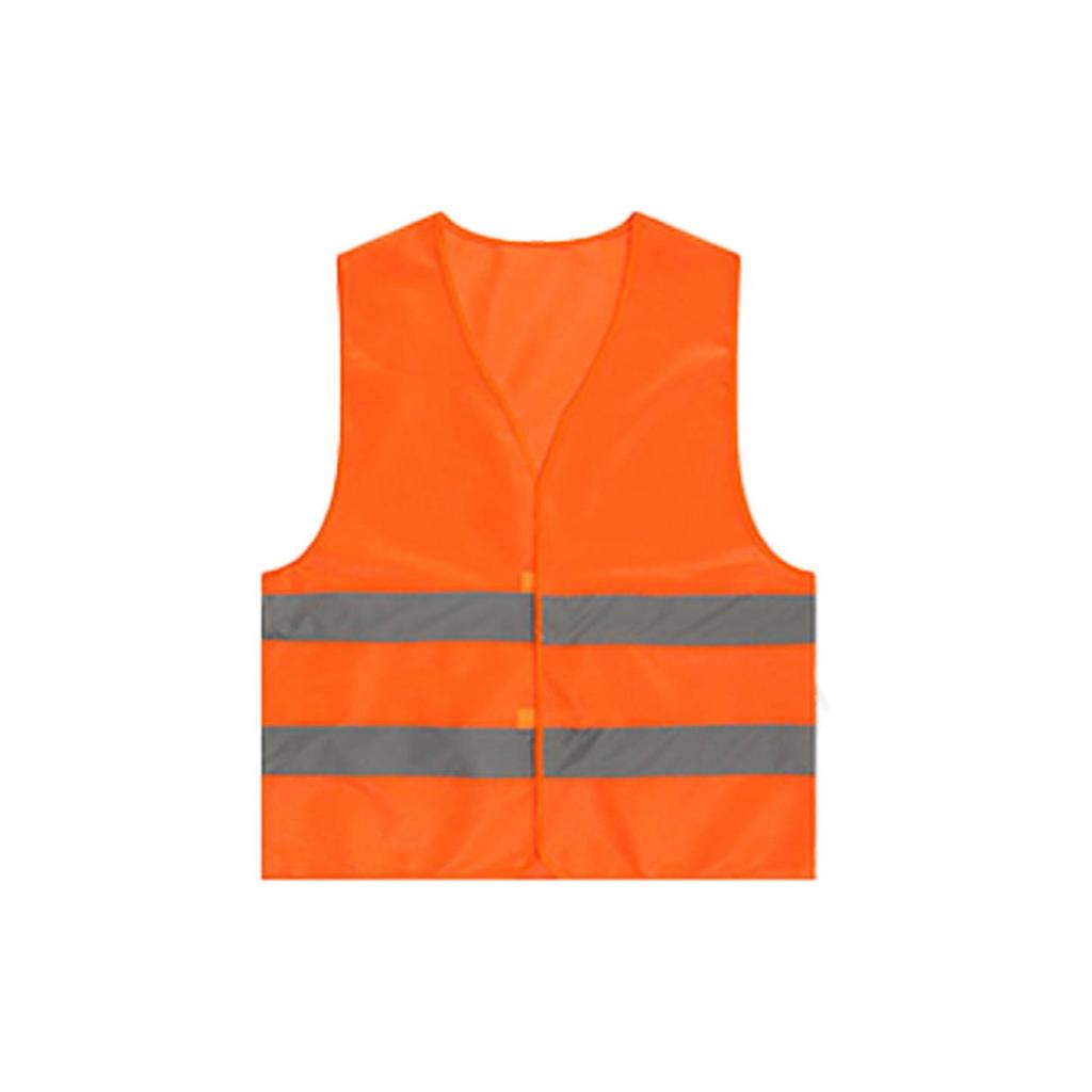 High-Visibility Safety Vest: Traffic Security Reflective Mesh for Construction and Inspection