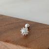 Silver cubic ball piercing
