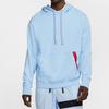 Nike Sweatshirts Men's Blue Hooded Moderate Regular BV9350-436