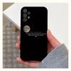 Цитаты из текстов песен Исламский чехол для телефона для Samsung S25, S24, S23, S22, S20, S21, S10, Ultra, Plus, Lite, FE, Мягкий силиконовый черный чехол