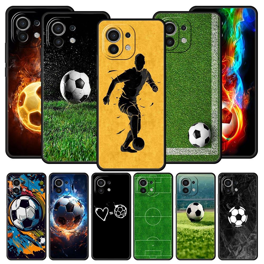 Чехол для телефона с изображением футбольного мяча и надписью Football Passion Для Xiaomi 14 13T 12T Pro 12 13 11 Ultra Mi Note 10 Lite 10T 5G 11X Pro 11T 11i 9T