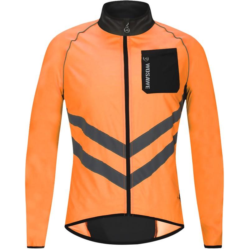 Unisex Cycling Windbreaker Jacket Road Bike Riding Outdoor Sports Breathable Apparel