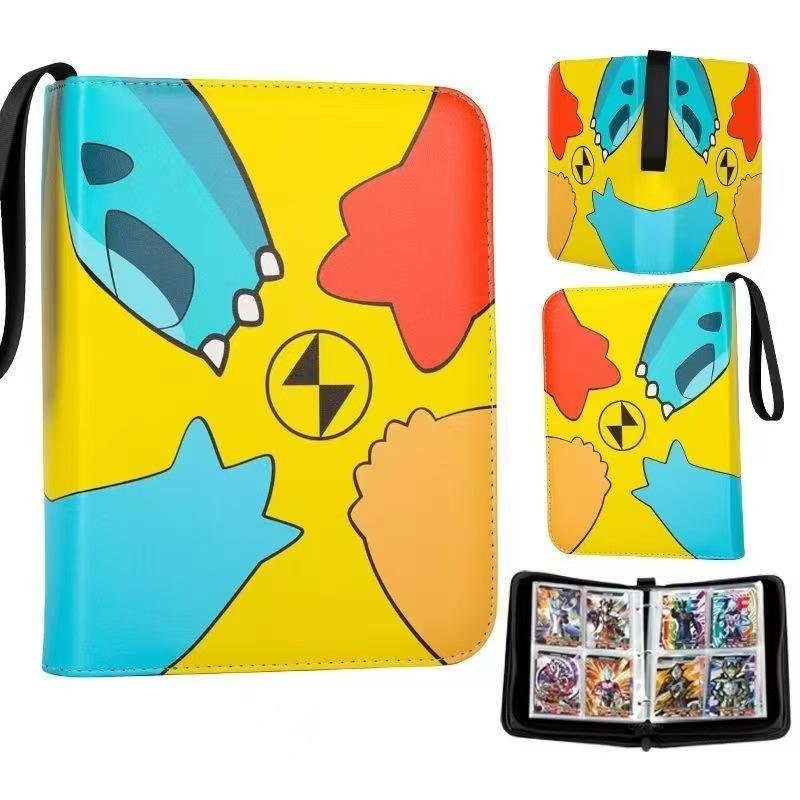 Pokémon Card Collection Book: 4-Grid & 9-Grid PU Game Album