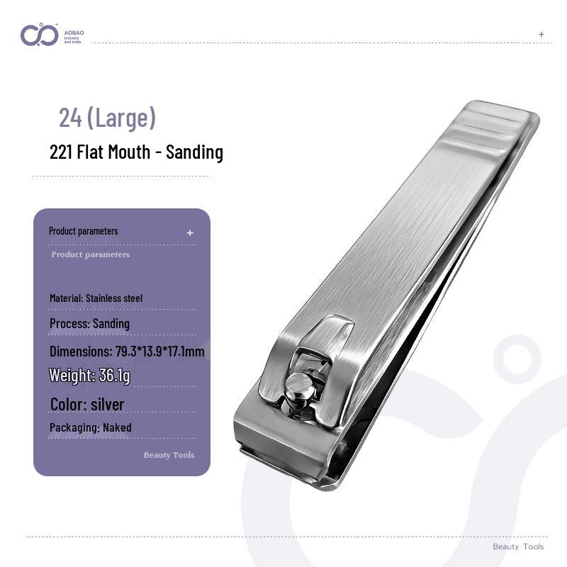 Nail Clippers & File Set: Scissors & Manicure Tools