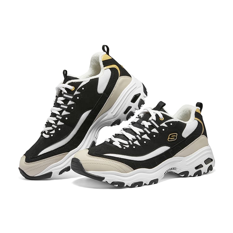 Skechers Кроссовки D'lites 'Черный Бежевый Белый' 894268-BKGD