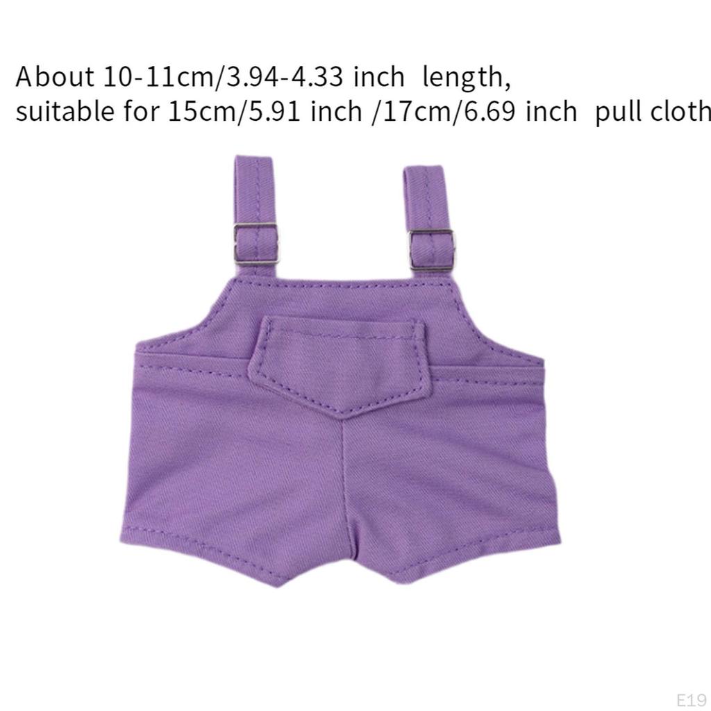 15см 17см плюшевая кукольная одежда стильные штаны комбинезон аксессуары DIY мультфильм одеваются