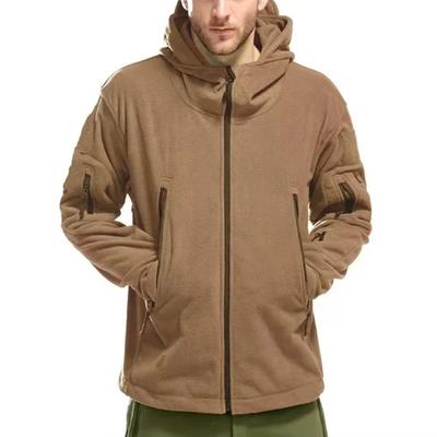 Мужская тактическая куртка Polar Fleece Осень-Зима 7 Многоцелевые Большие Карманы Куртки-бомберы Пальто для активного отдыха для мужчин