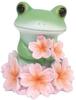 Daikai Copeau Frog Surrounded by Cherry Blossoms, 10.4 X 9.6 X 12.2 Cm, 109119 72993