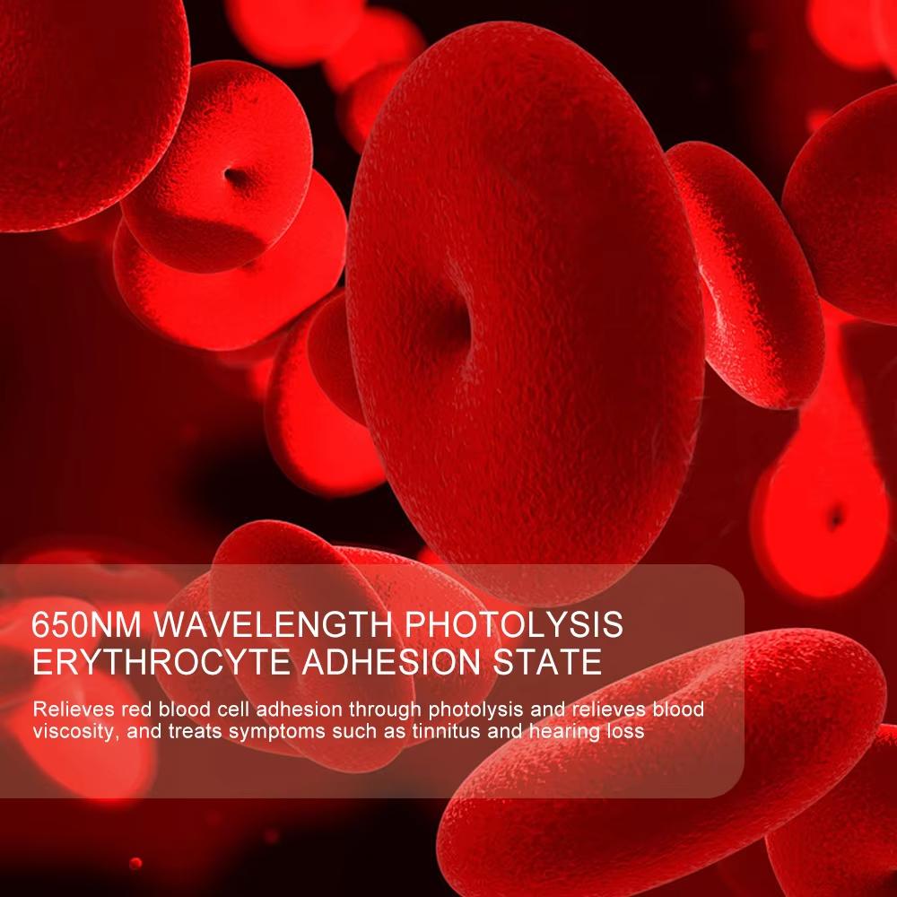 650nm Red Light Ear Care Device - Portable LLLT Technology for Ear Canal Wellness Support