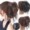Synthetic Curly Chignon Women Hair Bun with Claw Clip Heat Resistant Updo Cover Hairpiece Extensions Accessories
