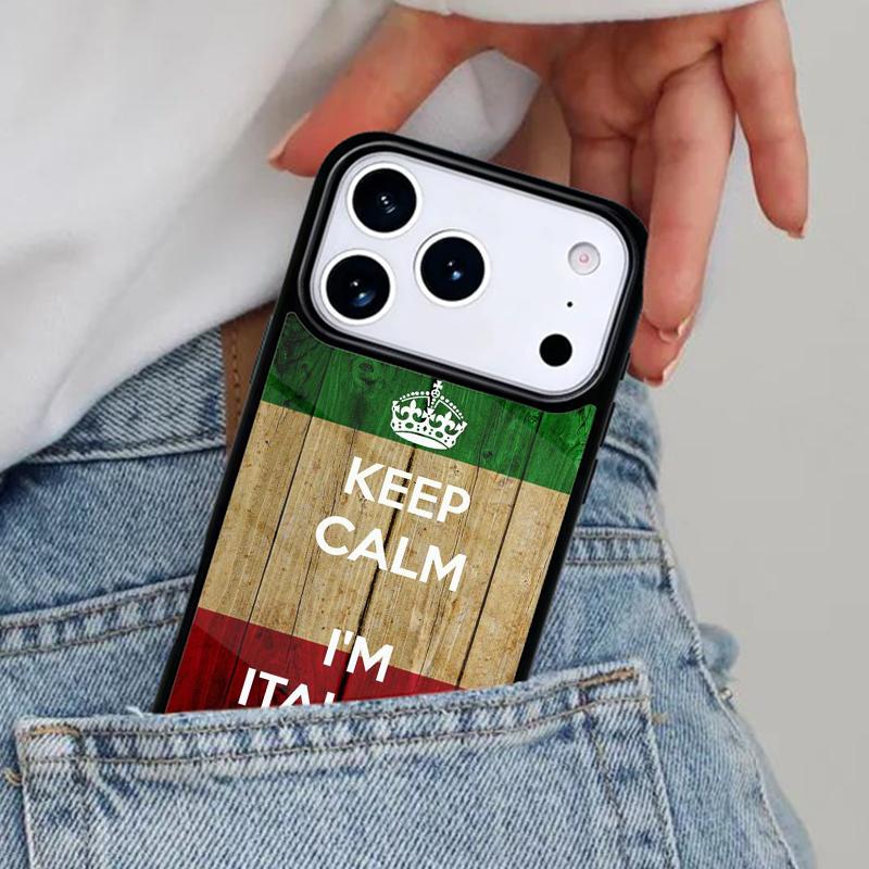 Чехол для телефона с флагом Италии для iPhone 16e 15 14 13 12 17 Pro Max Plus Air 17pro Чехол Coque