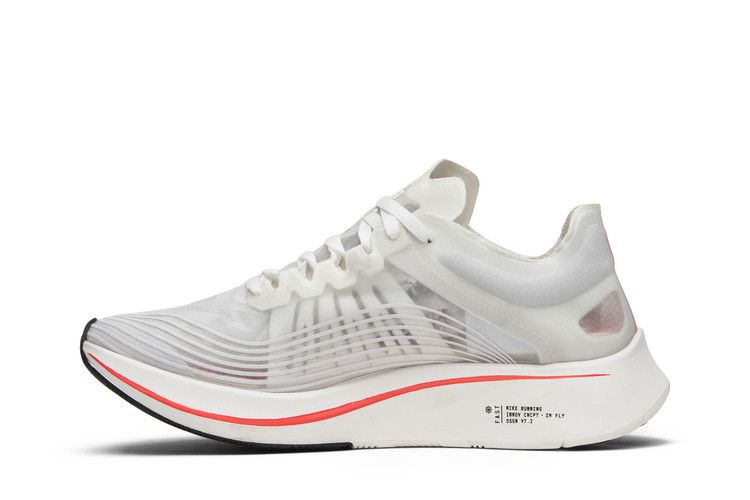 Men's Sneakers Nike Zoom Fly SP Breaking 2 (2018) White/Sail-Bright Crimson