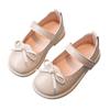 1-7 Years Girls Shoes Elegant British Princess Shoes Style Non-Slip Soft Bottom Shoes
