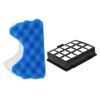 Губчатый фильтр DJ97-01159A и HEPA-фильтр DJ97-00492A для пылесосов Samsung SC65, SC66, SC67, SC68, SC6560, SC6520, SC6570, SC6573