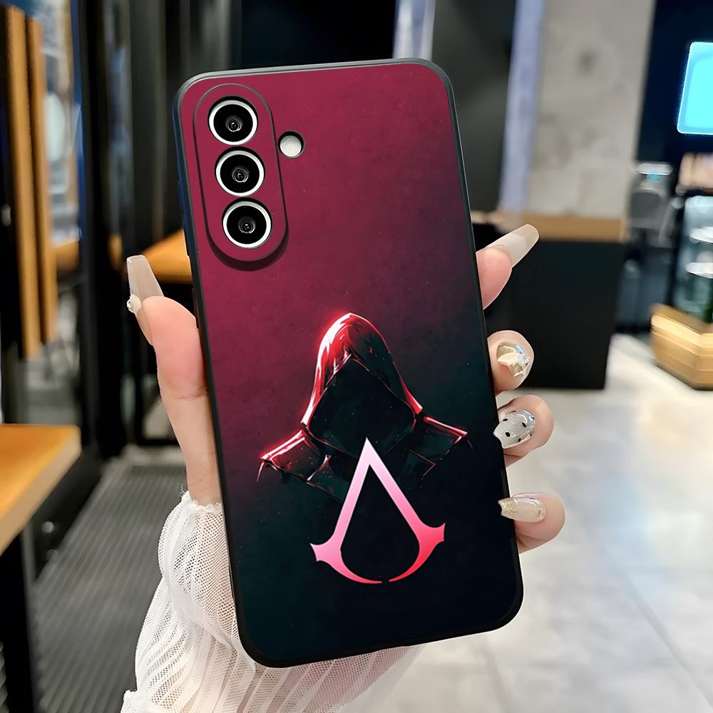 Чехол для телефона Game A-Assassin's Creed для Samsung A25 A13 A33 5G A54 A36 A35 A56 A52 A14 Ударопрочный Мягкий чехол