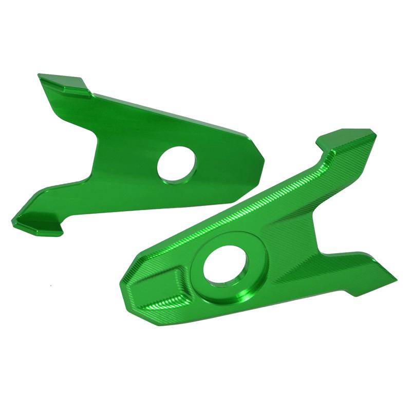 Motorbike Rear Fork Axle Chain Adjuster Decoration Block For Kawasaki Z800 Z 800 2013 2014 2015 2016 2017 2018 2019